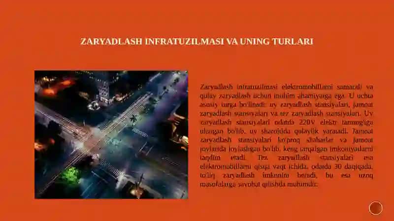 Elektromobillarni zaryadlash usullari. 2