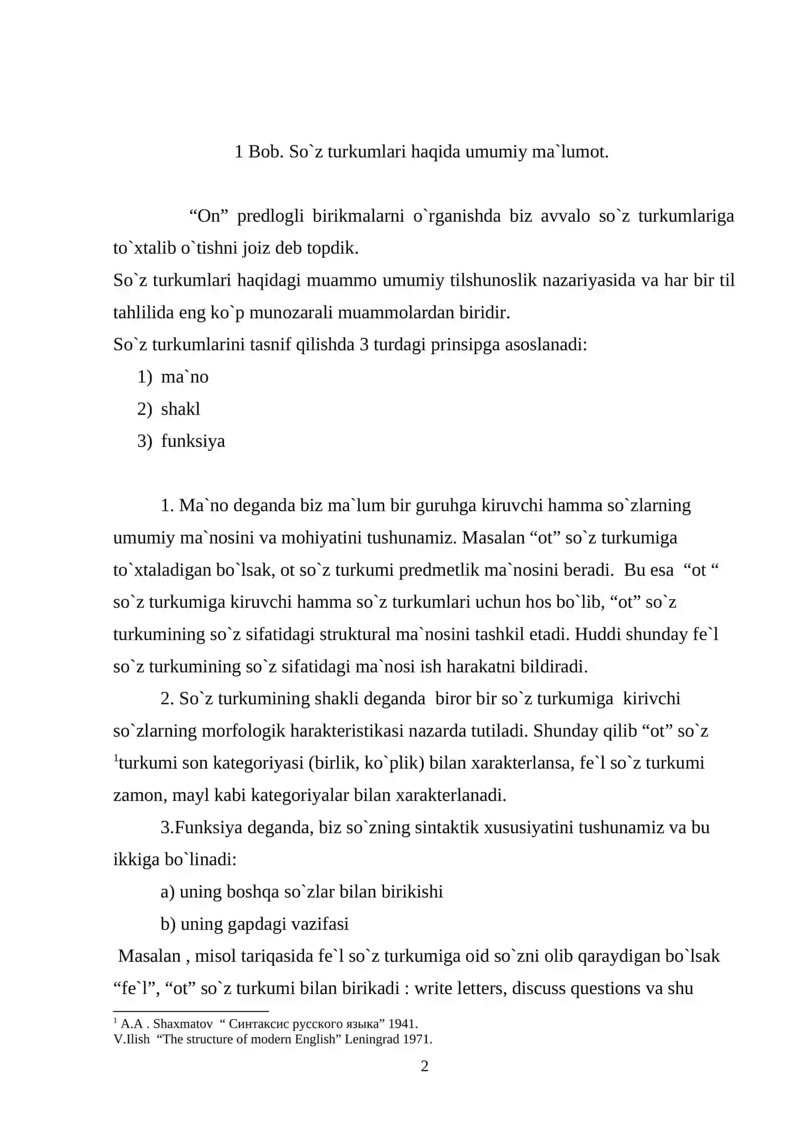 So`z turkumlari haqida ma`lumot 2