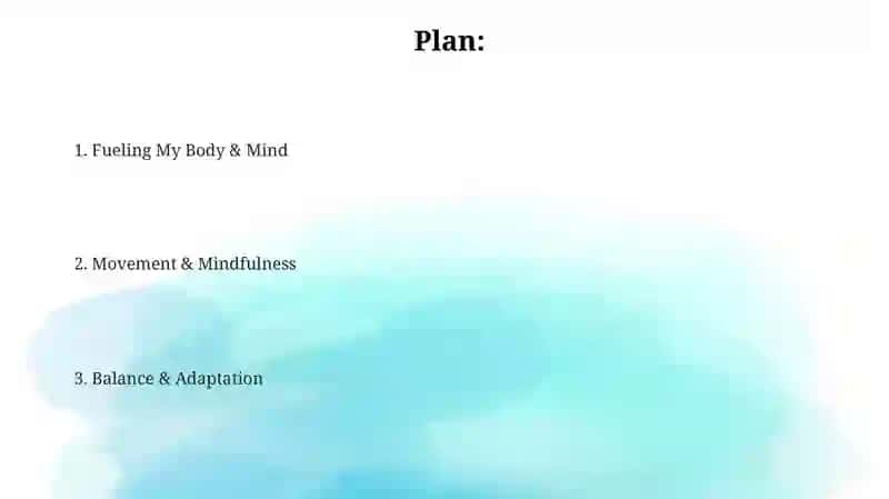 How I stay healthy and active 2