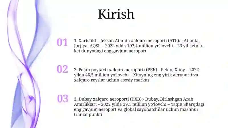 Dunyodagi Axoliga Hizmat Korsatish Boyicha Eng Katta Aeroportlar Top 10 Ligi 2