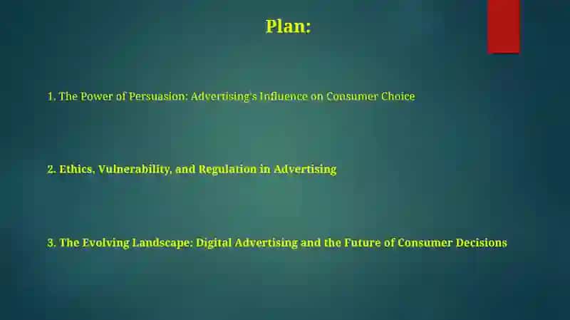 The Power of Persuasion: Advertising's Influence on Consumer Choice 2