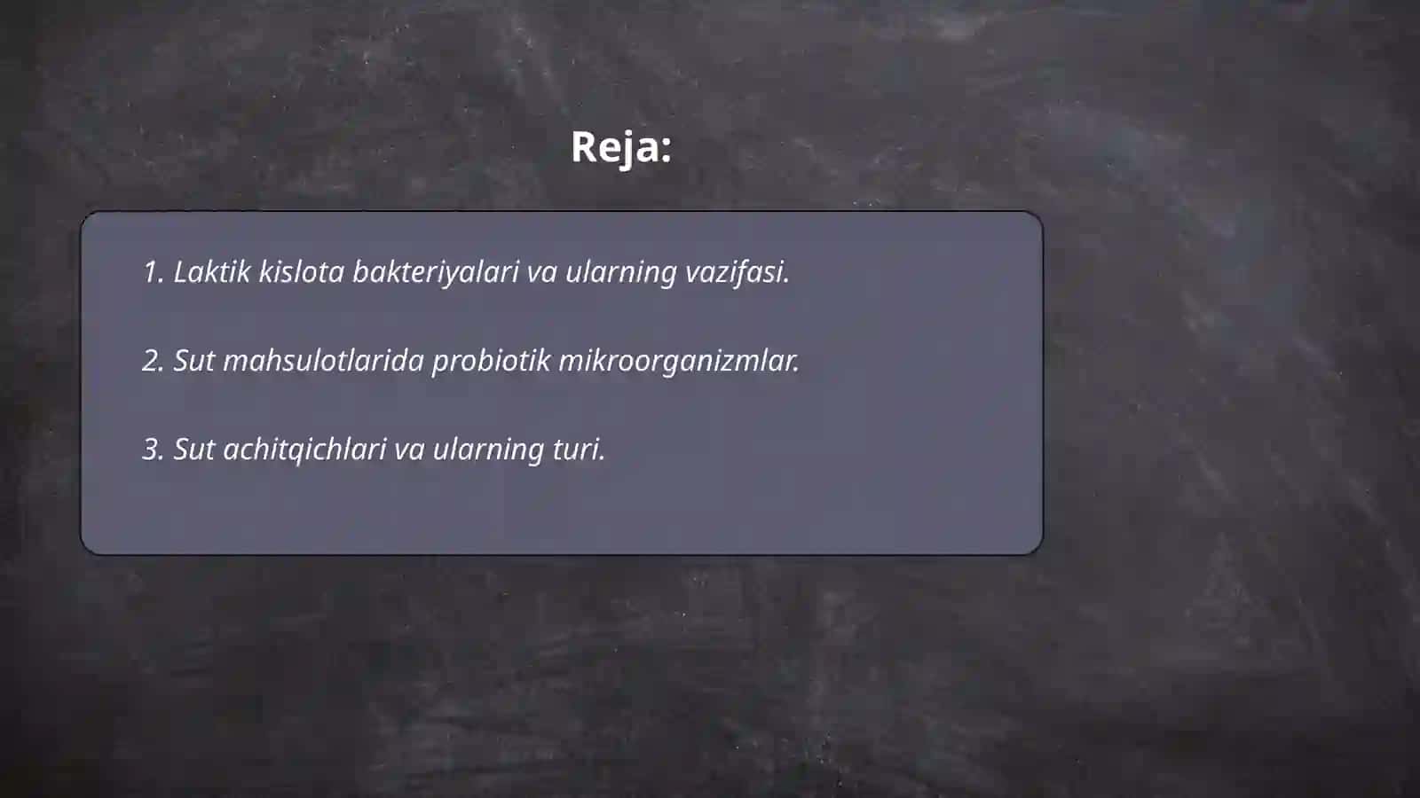 Laktik kislota bakteriyalari va ularning vazifasi 2