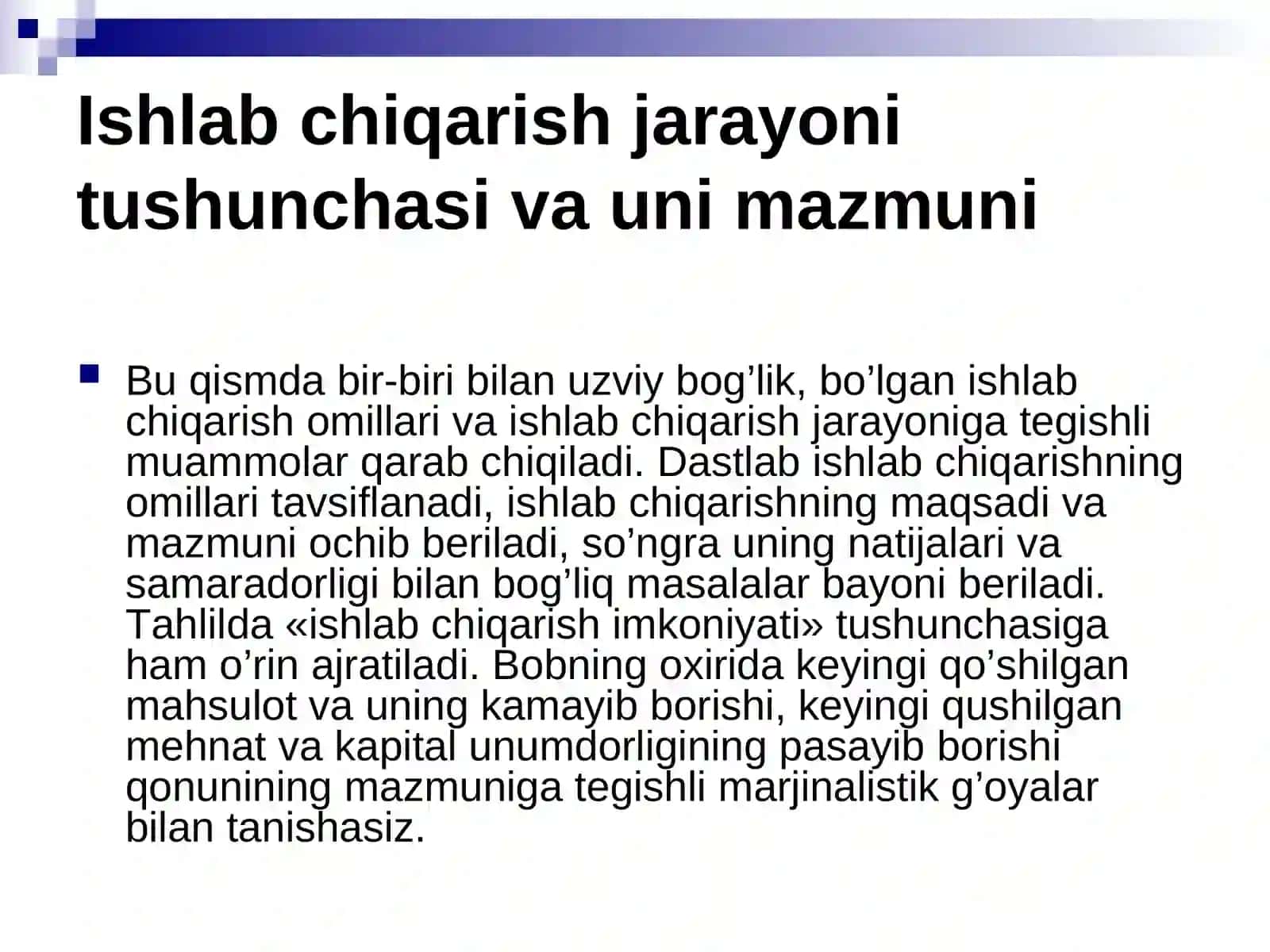 IJTIMOIY ISHLAB CHIQARISH VA UNING TARKIBI 2