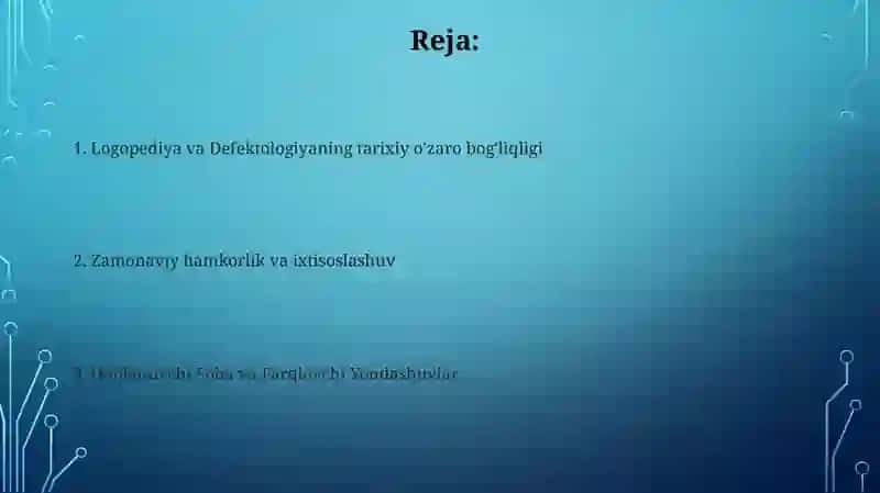 Tilshunoslikning logopediya va defektologiya bilan munosabati 2