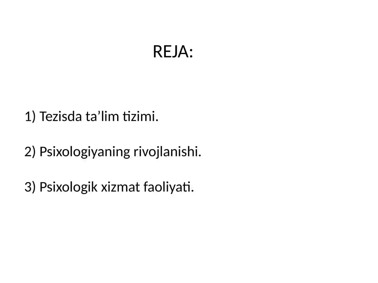 Taʼlim tizimida  psixologik xizmati 2