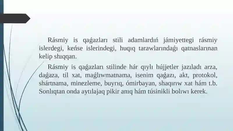 Rásmiyis qaǵazları 2