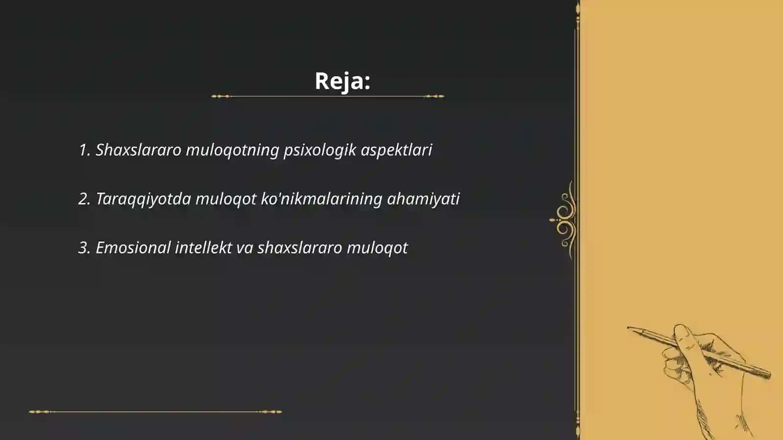 Shaxslararo muloqotning psixologik aspektlari 2