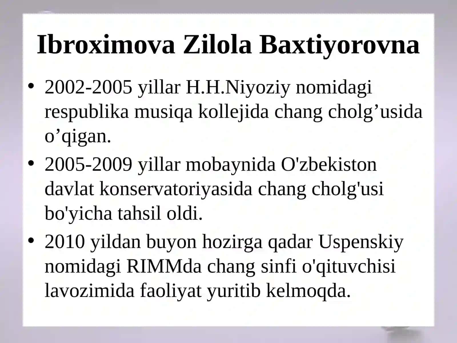 9-sinf o’quvchilariga o’zbek xalq kuyi “Rajabiy” asarini o’rgatish metodikasi 2