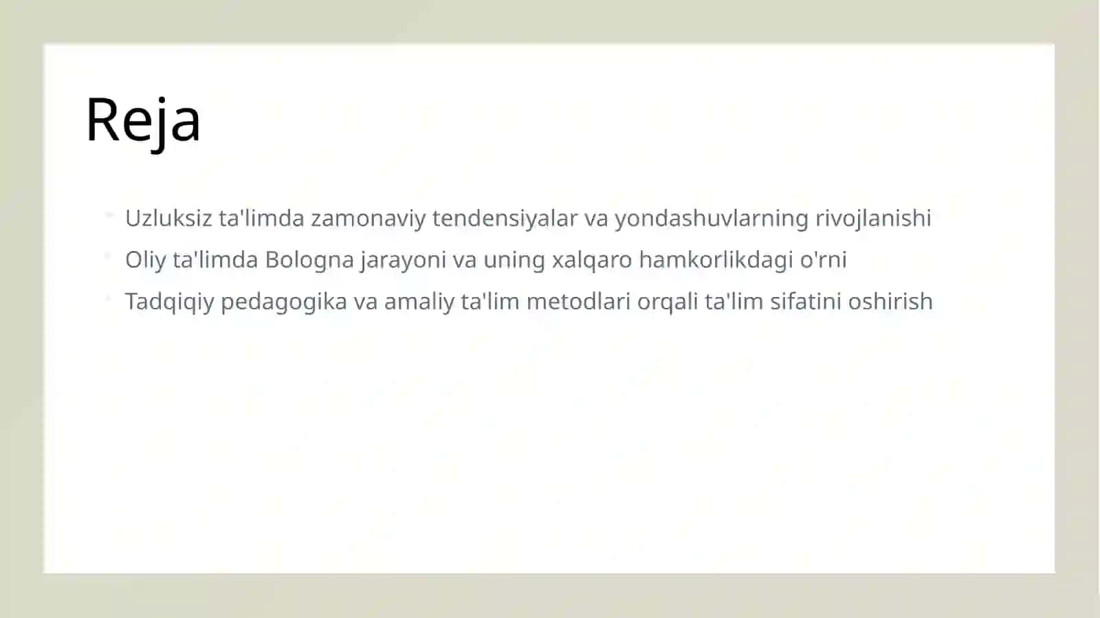 Uzluksiz ta'limdagi tendensiyalar va zamonaviy yondashuvlar 2