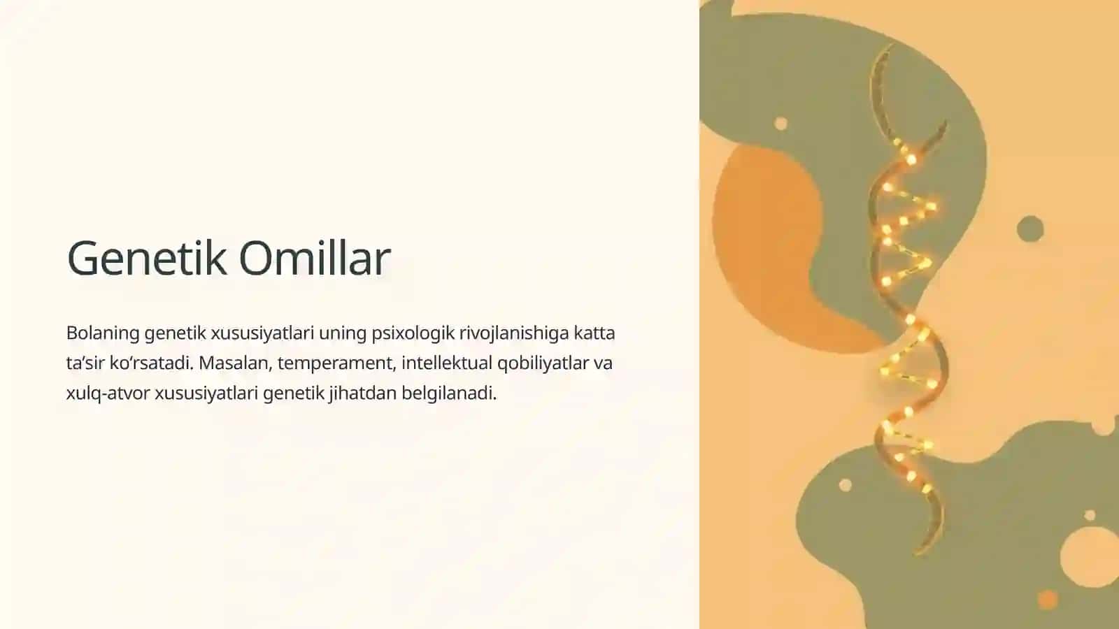 Bolaning Psixologik Rivojlanishiga Taʼsir Etgan Omillar 2