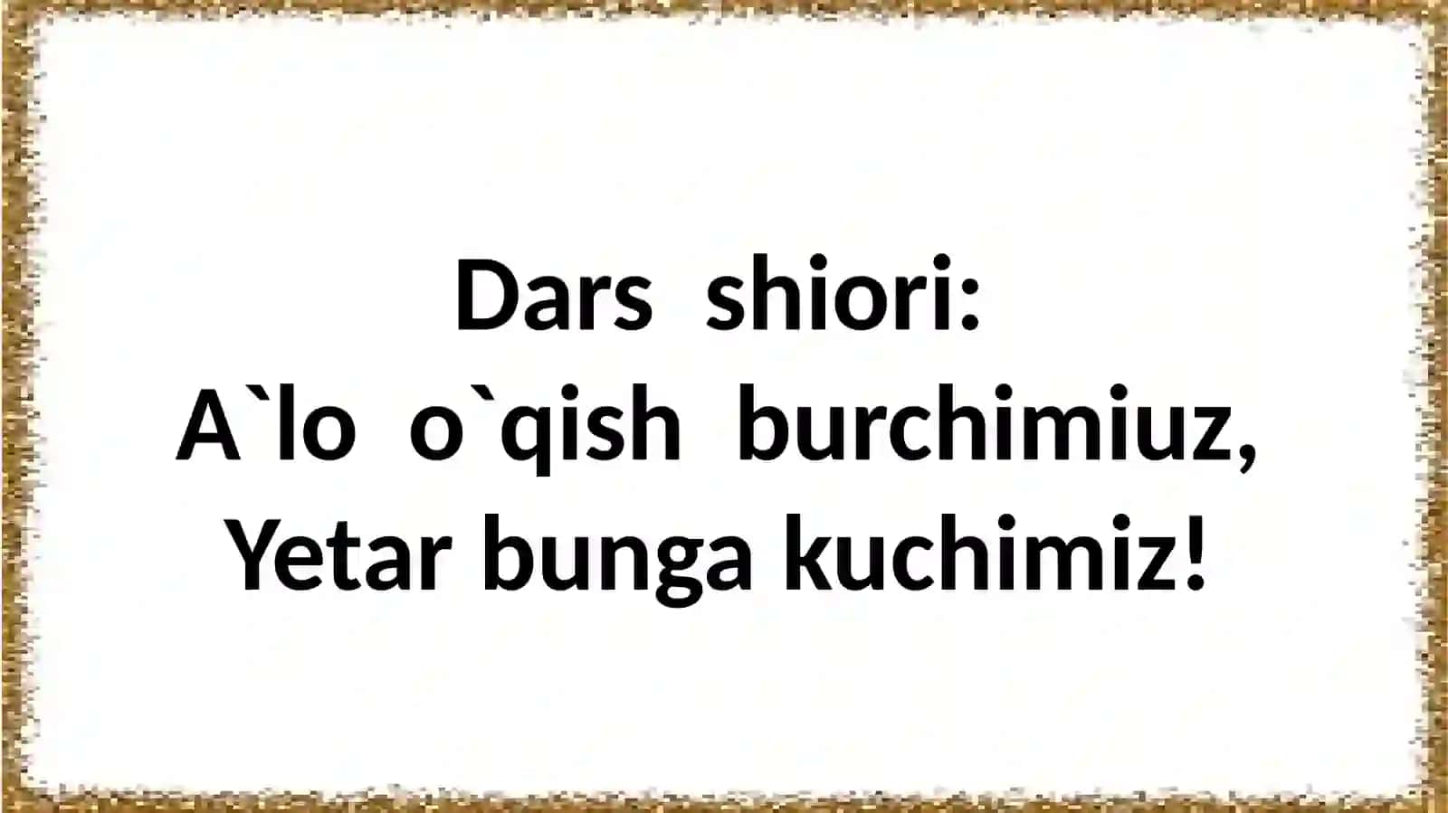 3-sinf Ona tili va o'qish fanidan Vitaminjon hikoyasi (2-qism) dars taqdimot 2