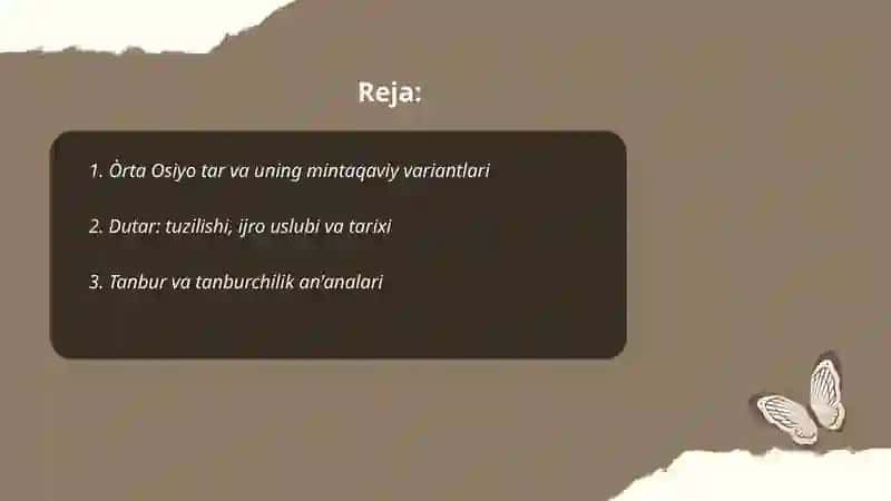 Òrta Osiyo xalqlari musiqiy cholğulari 2