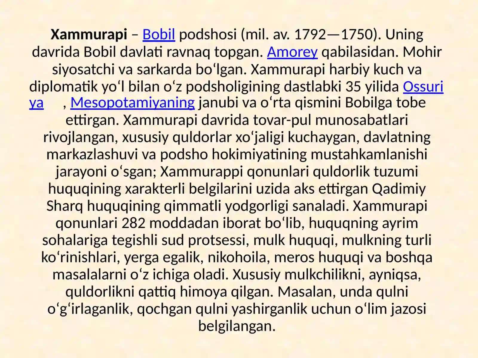 Qadimgi sivilizatsiyalarda shaxsiyatlar 2