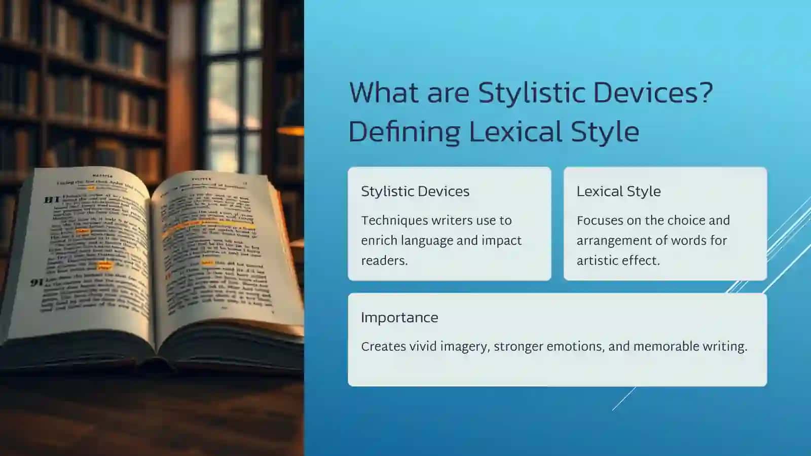 Lexical Stylistic Devices: An Overview 2