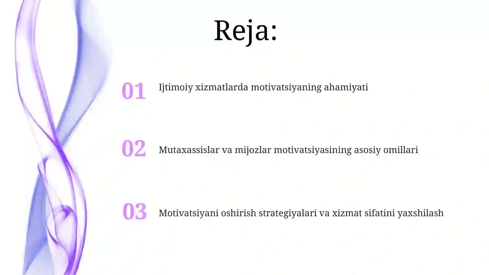 Ijtimoiy xizmatlarda motivatsiyaning ahamiyati 2