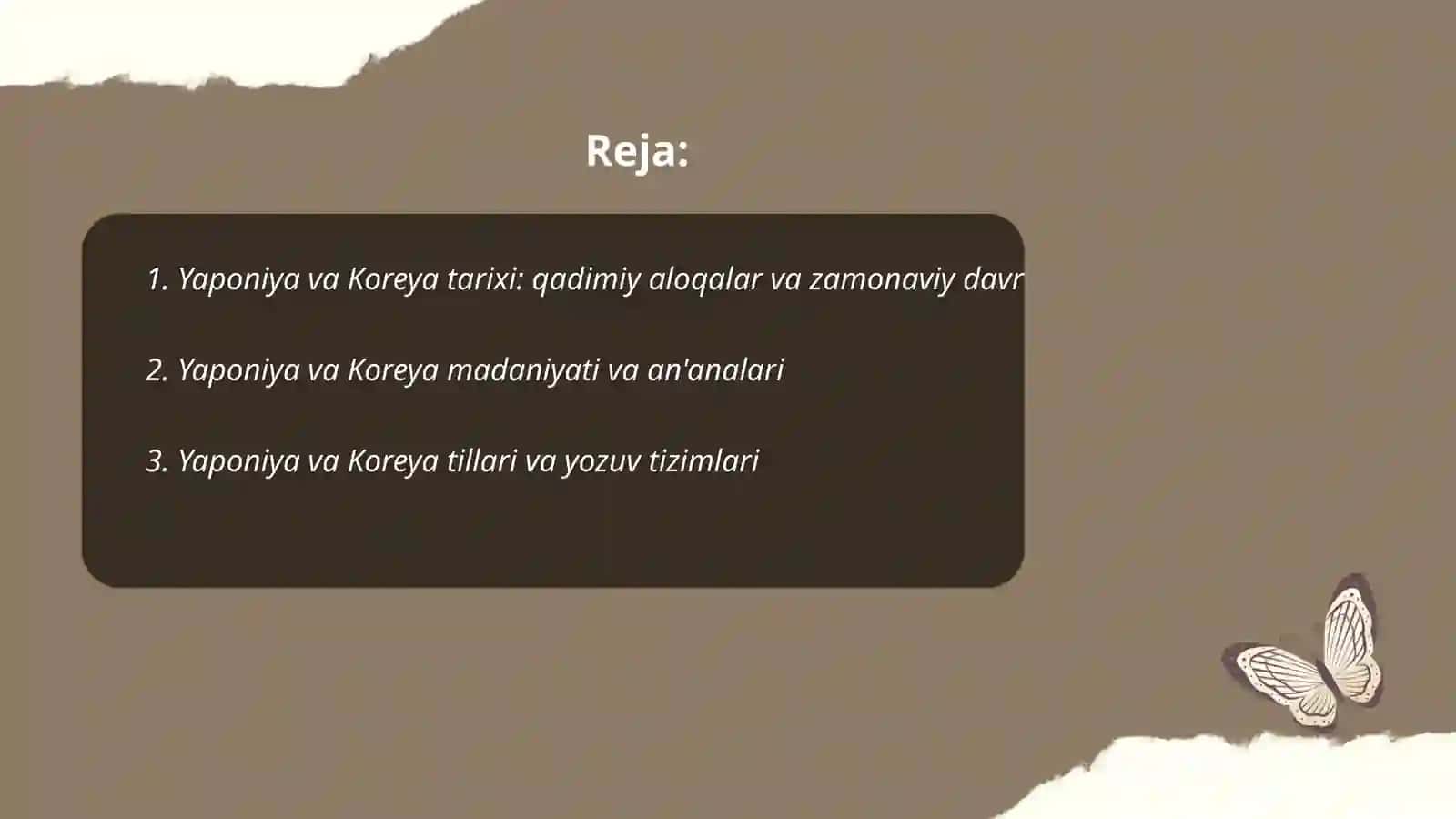 Yaponiya va Koreya 2