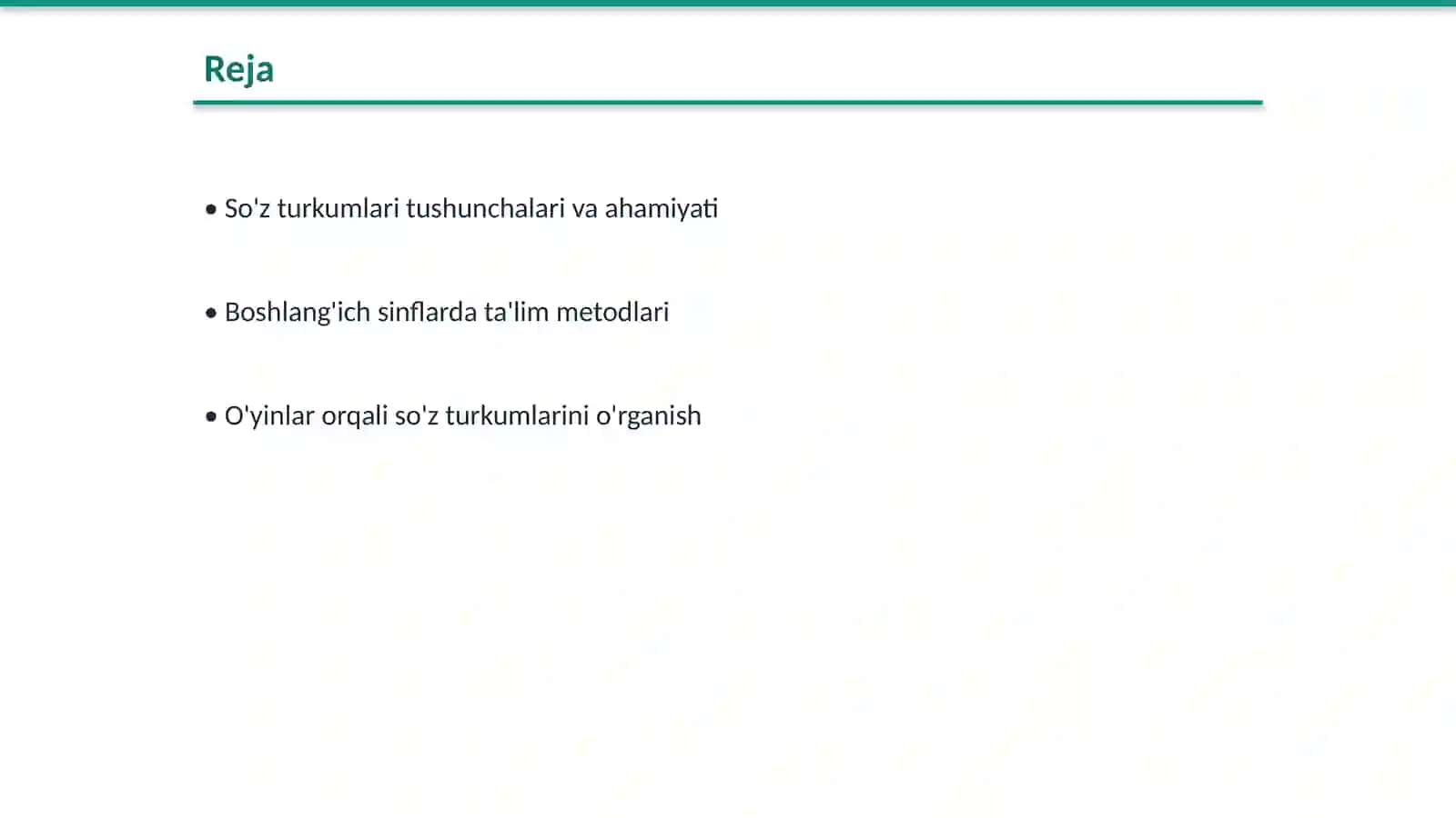 Boshlang'ich sinflarda so'z turkumlarini o'rganishda metod va usullar 2