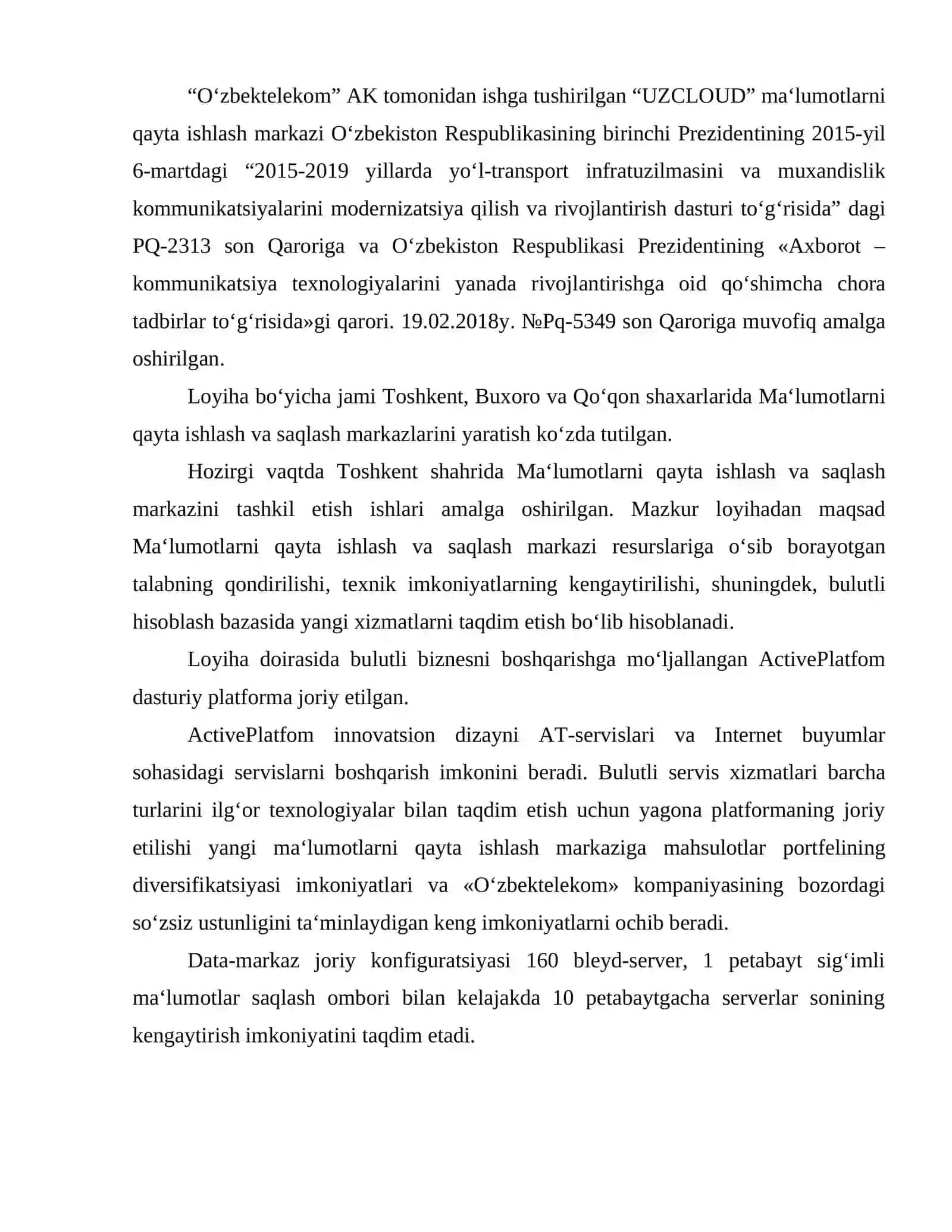 Bulutli texnologiyalar 2