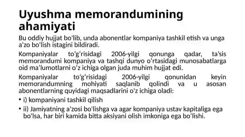 KOMPANIYA USTAVI 2