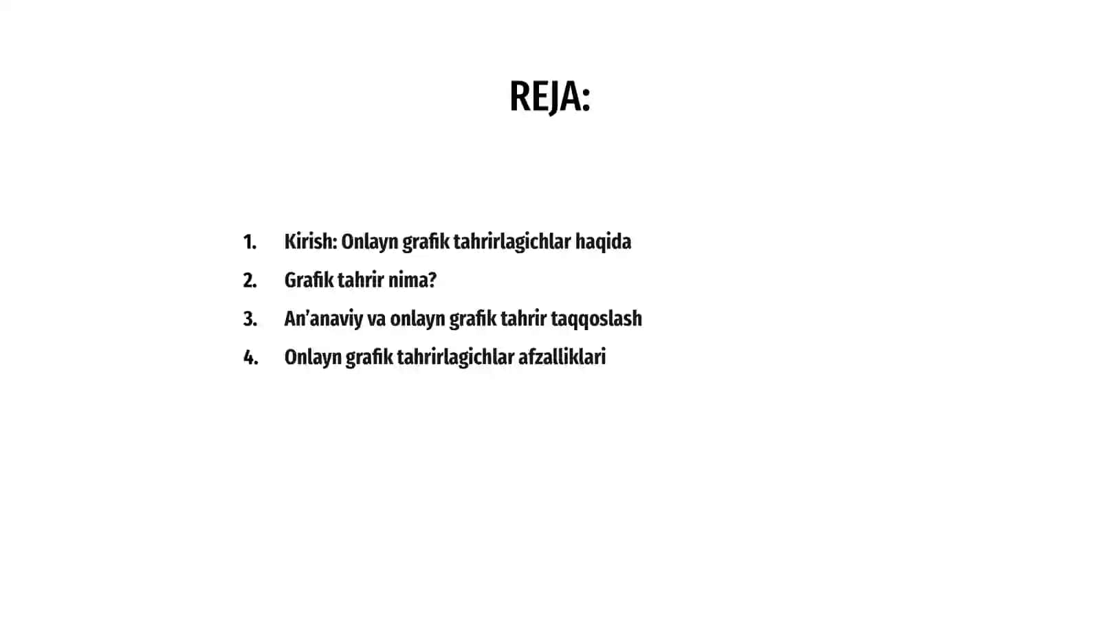 Onlayn grafik tahrirlagichlar va ulardan foydalanish vositalari 2