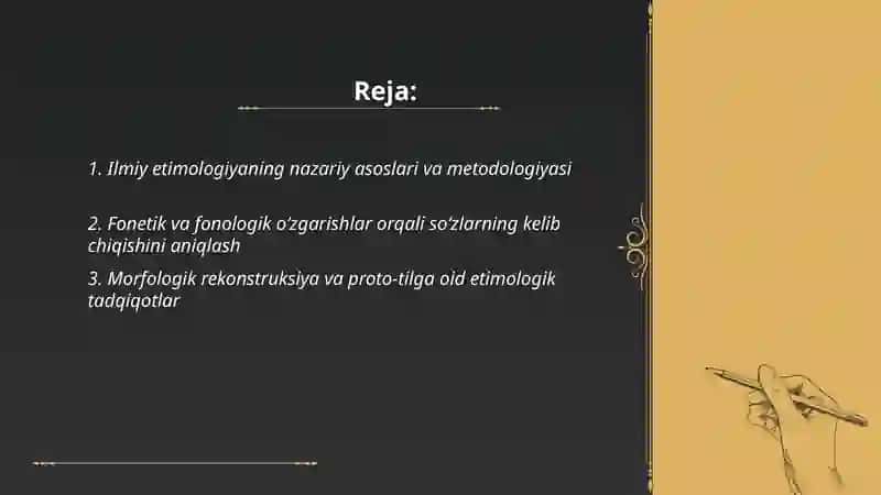Ilmiy etimologiya, xalq etimologiyasi va "Yolg'on etimologiya" 2