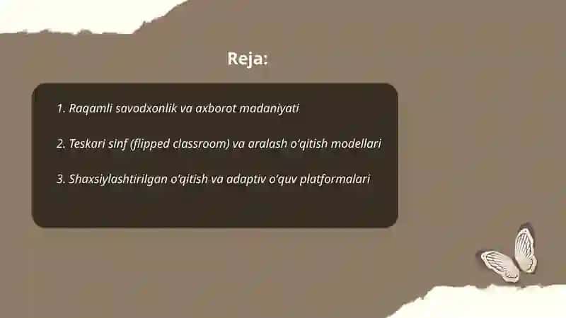 Raqamli savodxonlik va axborot madaniyati 2
