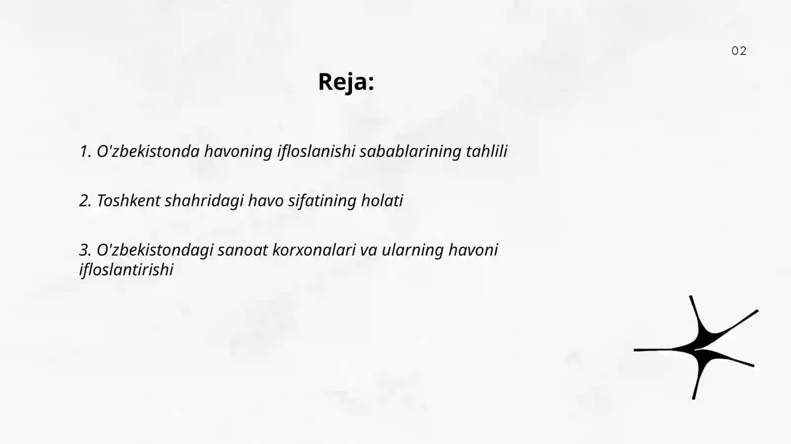 O'zbekistonda havoning ifloslanish darajasi va uning ekologikoqibatlari 2