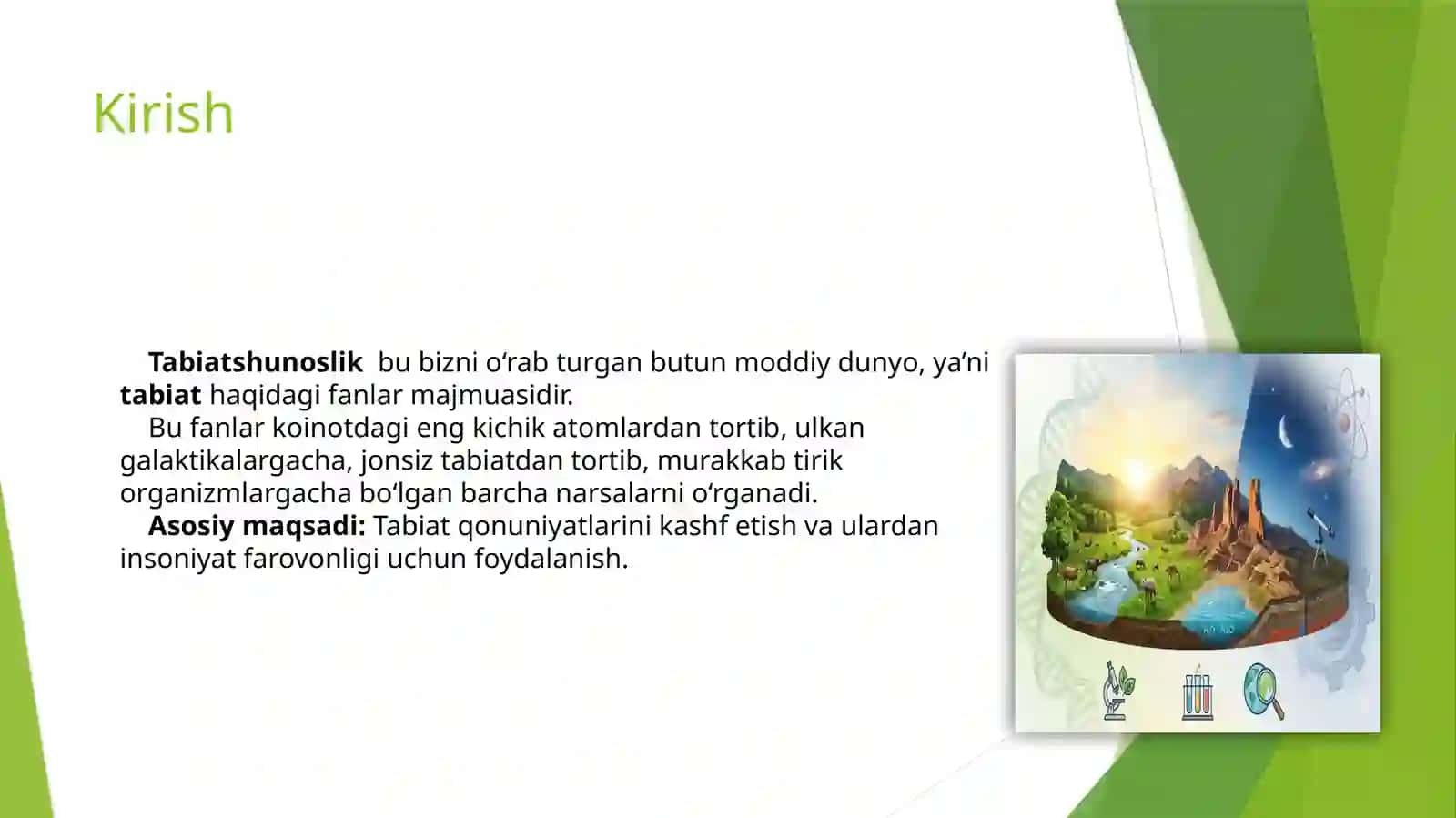 Tabiatshunoslik Fanlarining Asosiy Tiplari 2