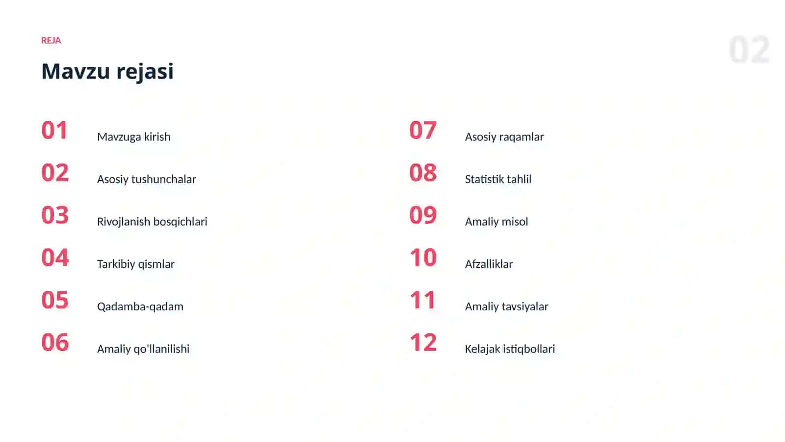 DATASETLAR VA MA'LUMOT 2