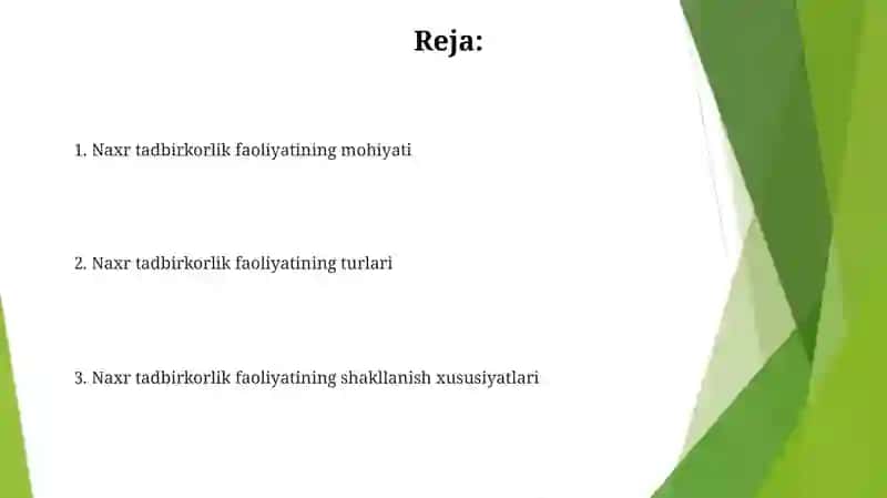 Naxrning mohiyati va shakllanish xususiyatlari 2