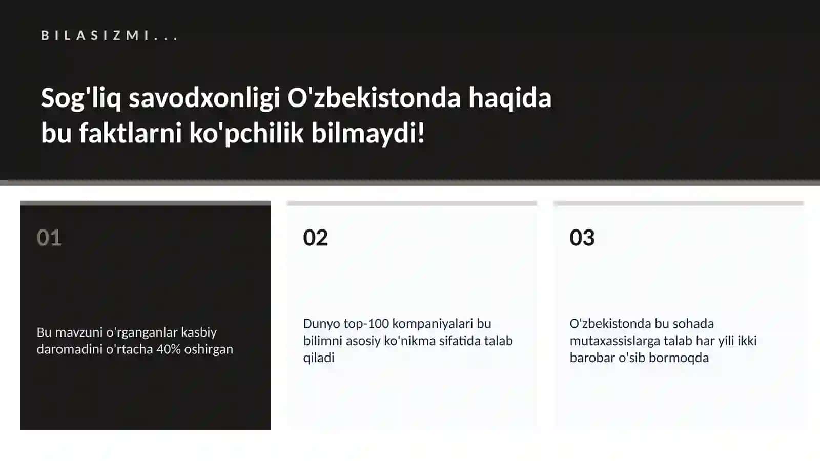 Sog'liqni saqlash va tibbiyot 2