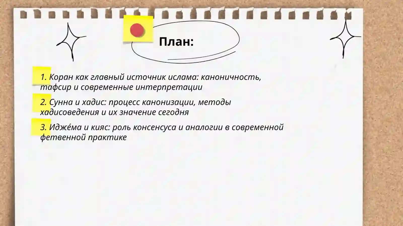 Источники Исламской Религии, Догматические школы и их значение в современную эпоху 2