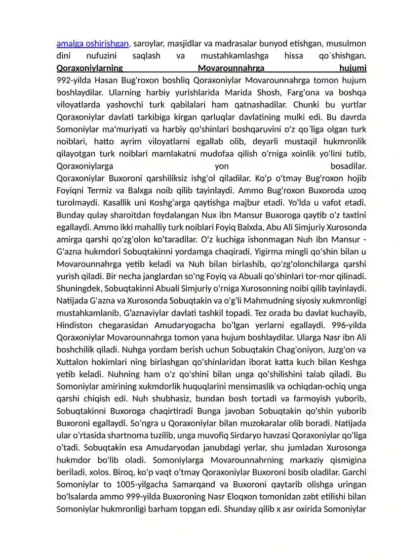 Qoraxoniylar va G'aznaviylar Munosabatlari 2