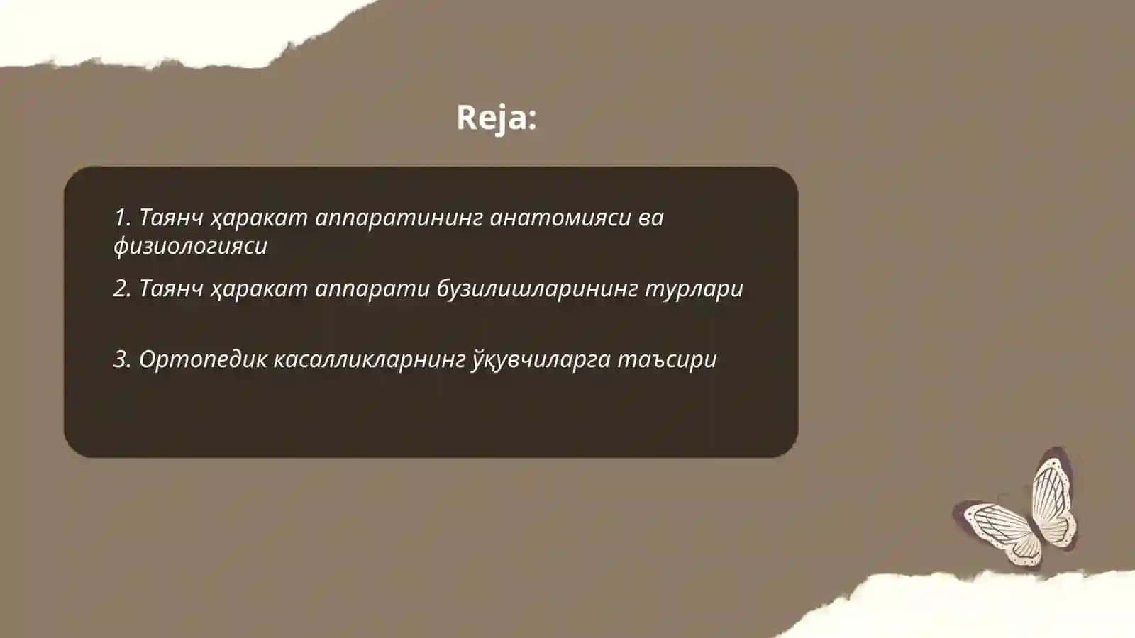 Таянч харакат аппарати бузилган укувчиларни корйексион укитиш 2
