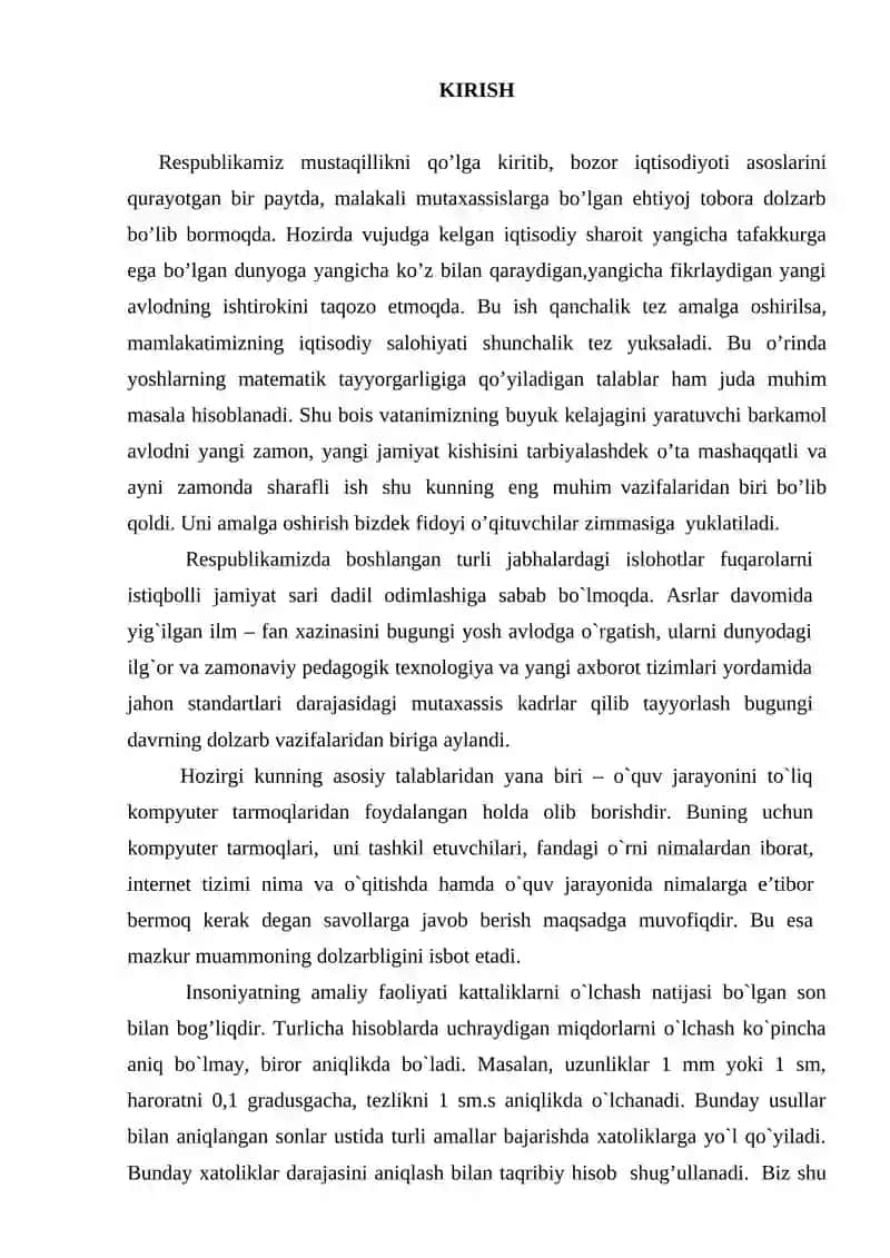 tenglamalar sistemasini taqribiy yechish usullari 2