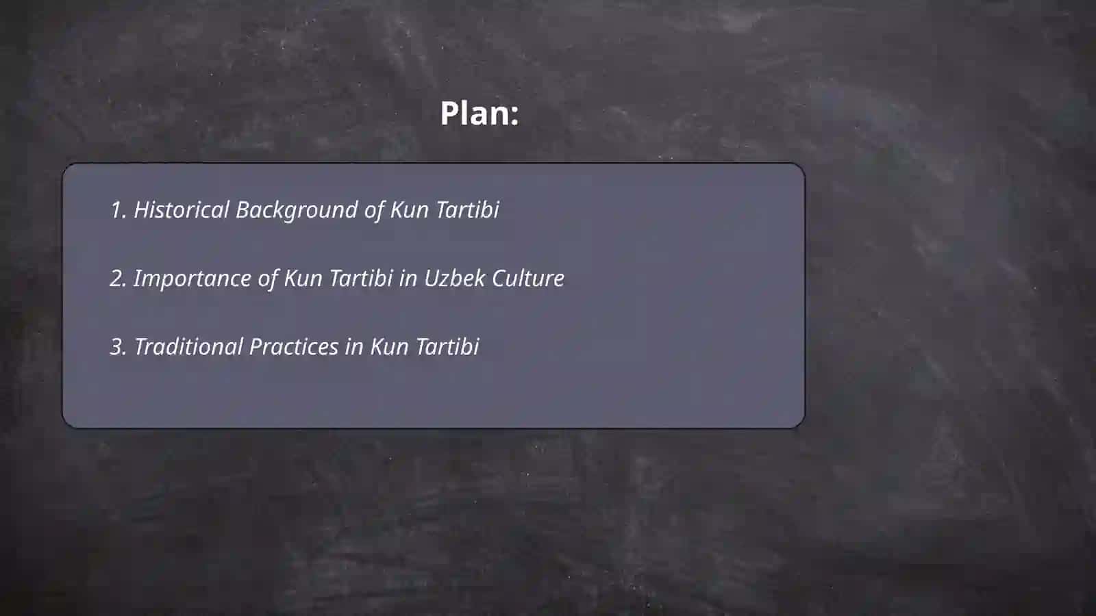Kun tartibi 2