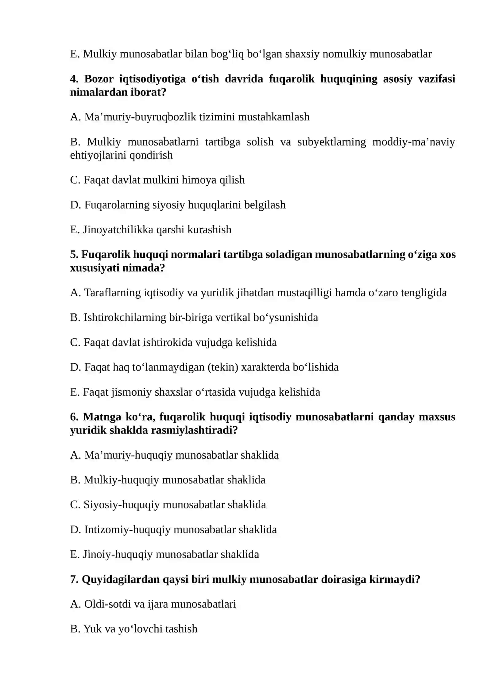 FUQAROLIK HUQUQIGA KIRISH FANINING PREDMETI, TAMOYILLARI VA TIZIMI 2