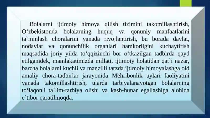 Ijtimoiy ishlarda bolalarning qiyin hayotiy holatini baholash 2