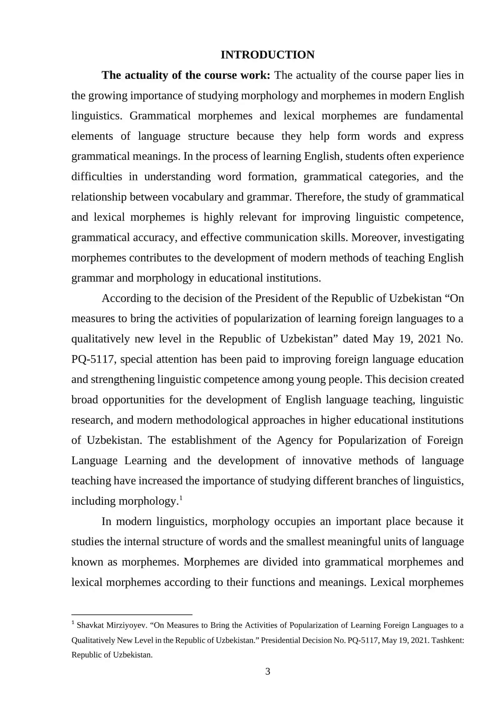 Grammatical Morphemes and Lexical Morphemes 2