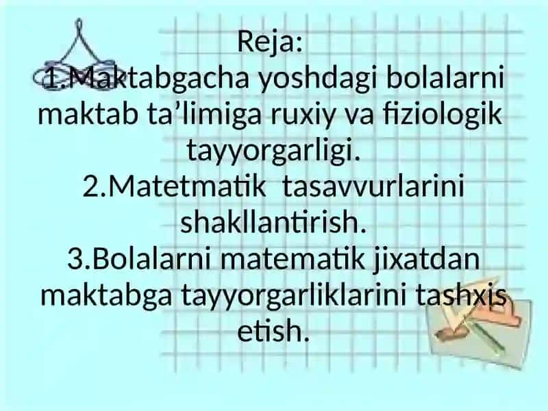 Tasvitir faoliyat mashg`ulotlarida geometrik shakllar bilan tanishtirish 2
