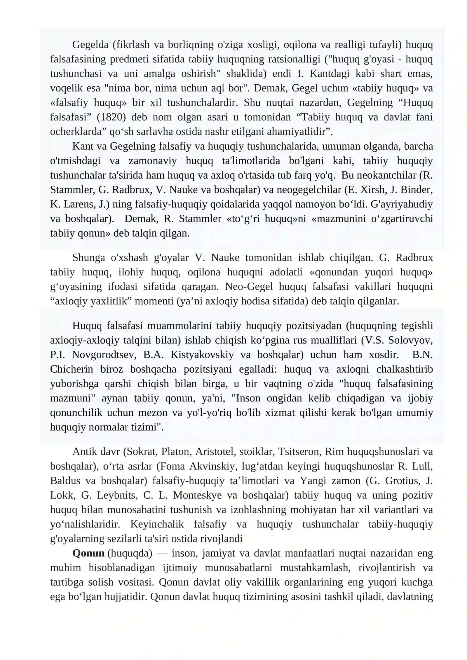 Jamiyat va huquq falsafasi 2