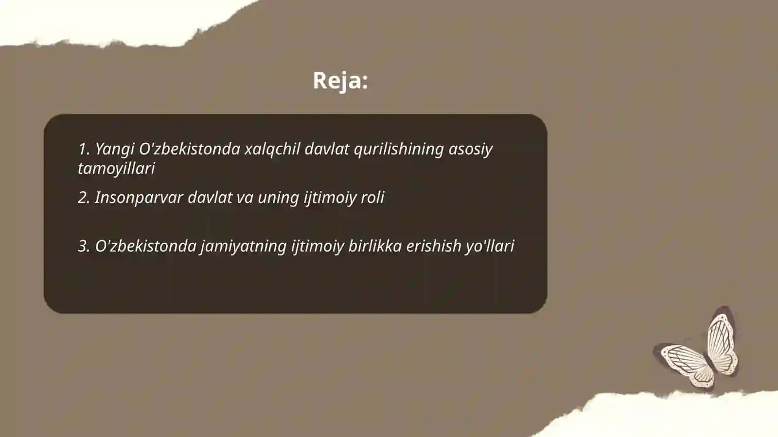 Yangi O'zbekistonda xalqchil va insonparvar davlat qurilishining ijtimoiy siyosiy ahamiyati 2