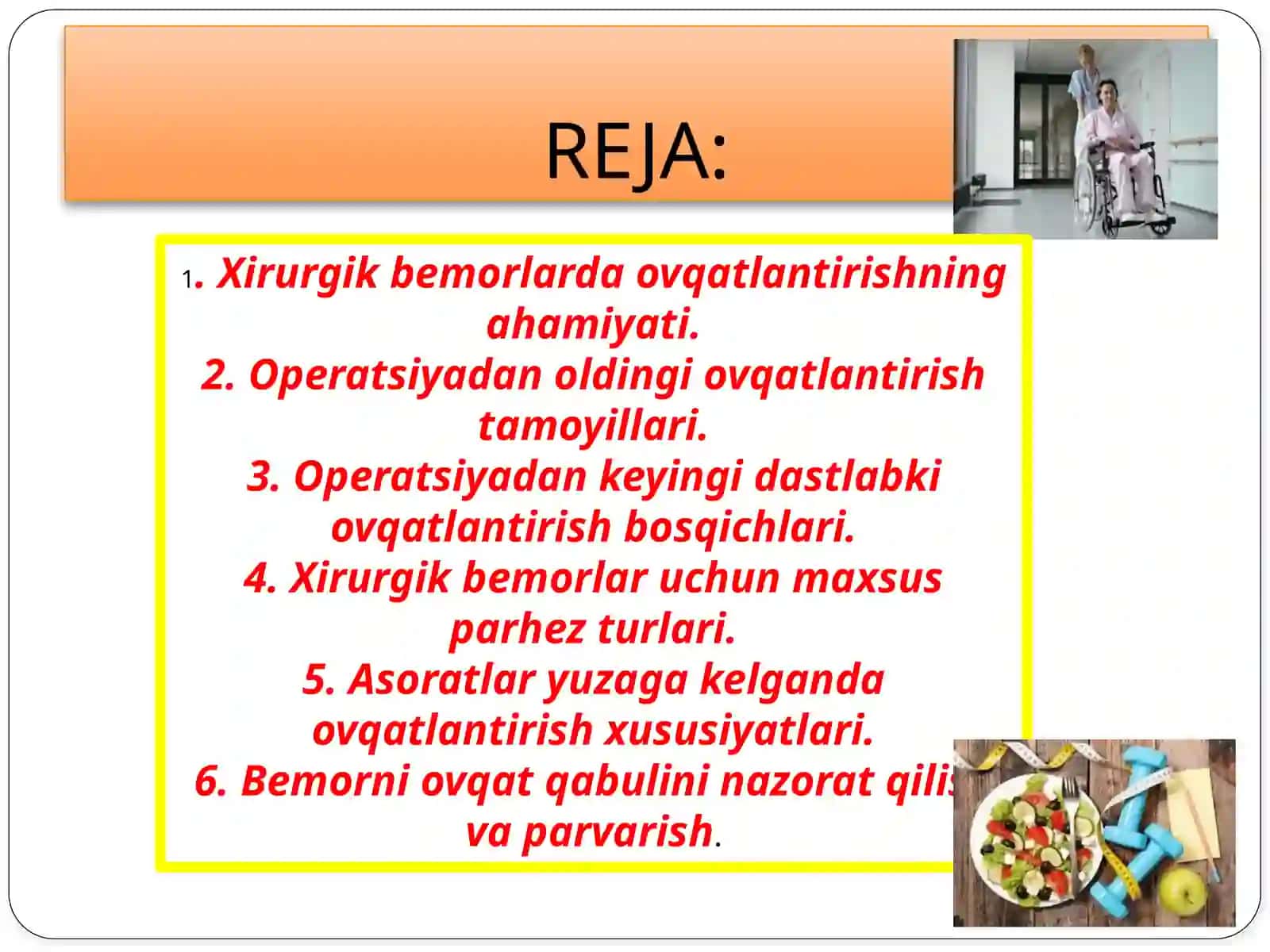 Xirurgik Bemorlarda Ovqatlantirishning Ahamiyati 2