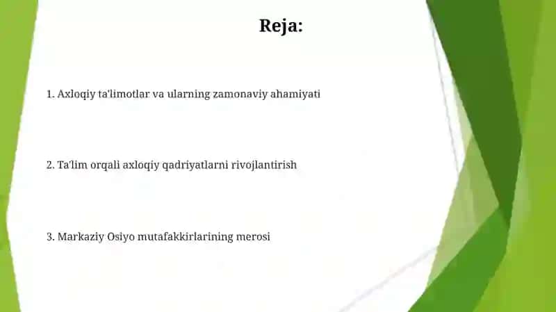 Axloqiy ta'limotlar va ularning zamonaviy ahamiyati 2