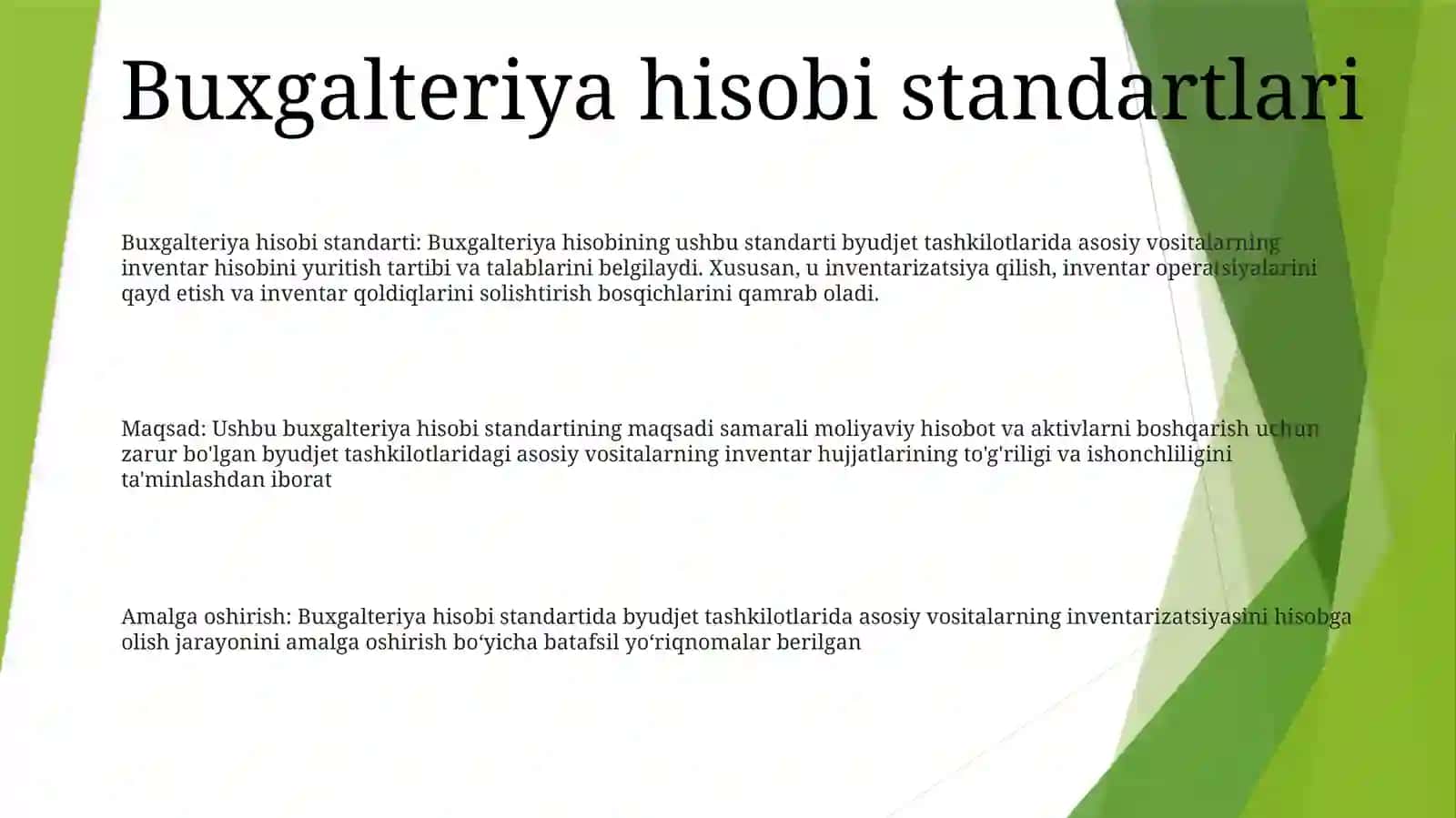 Byudjet Tashkilotlarida Asosiy Vositalar Inventarizatsiya Hisobi 2