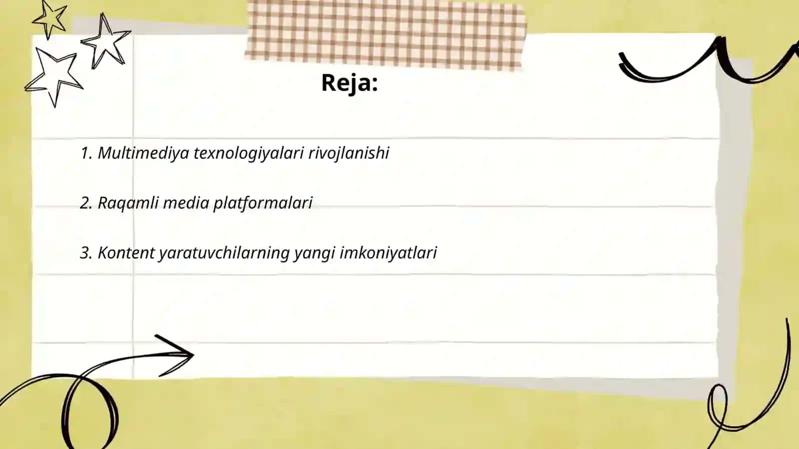 Multimediya hám oniñ zamanaĝoy tamiynattí 2