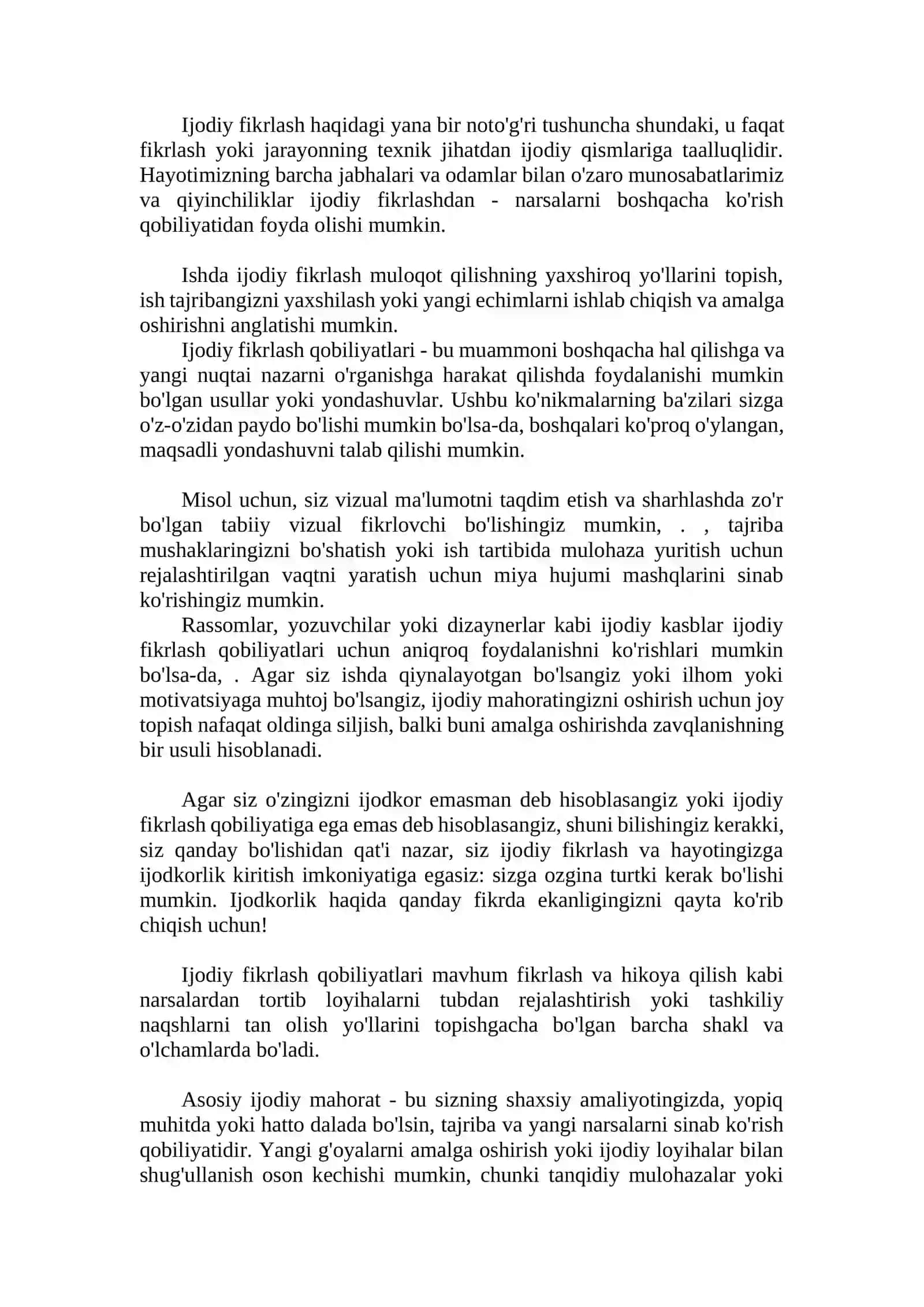 Yondashuvni aniqlash va uning shakllanishi 2