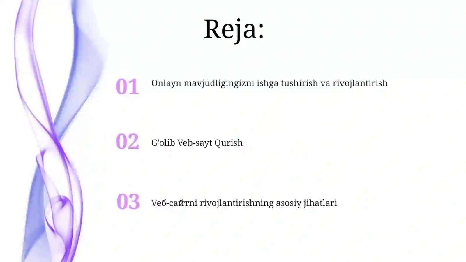G'olib Veb-sayt Qurish 2