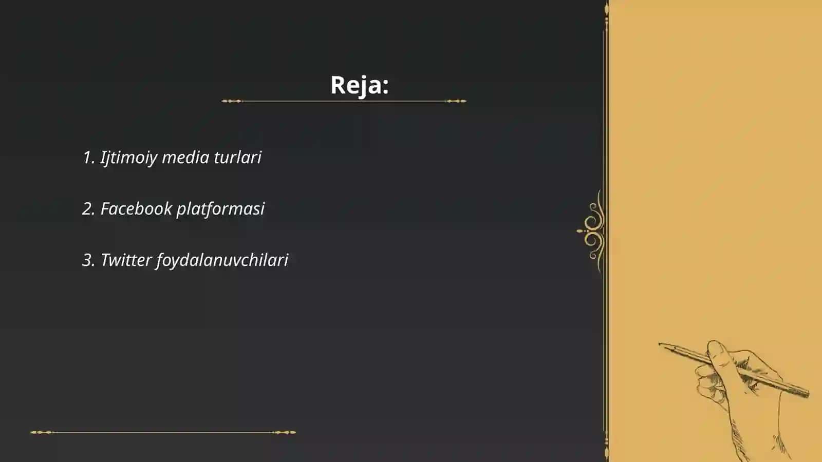 Ijtimoiy media shakllari 2