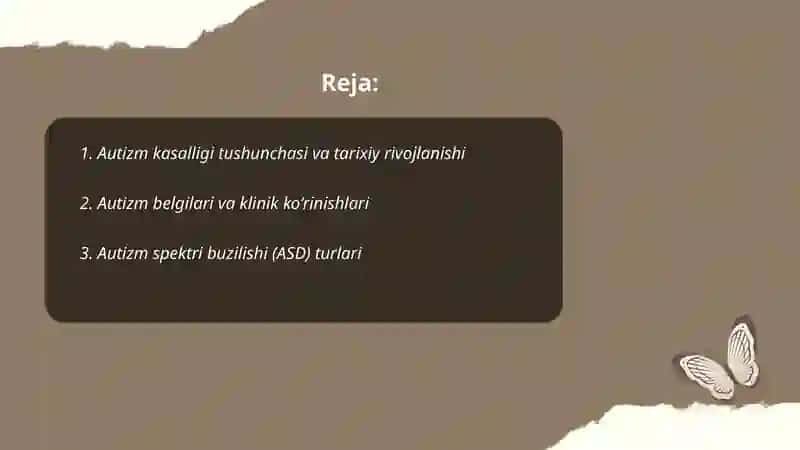 Autizm kasalligi 2